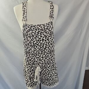 Z Supply Leopard Print Jumpsuit